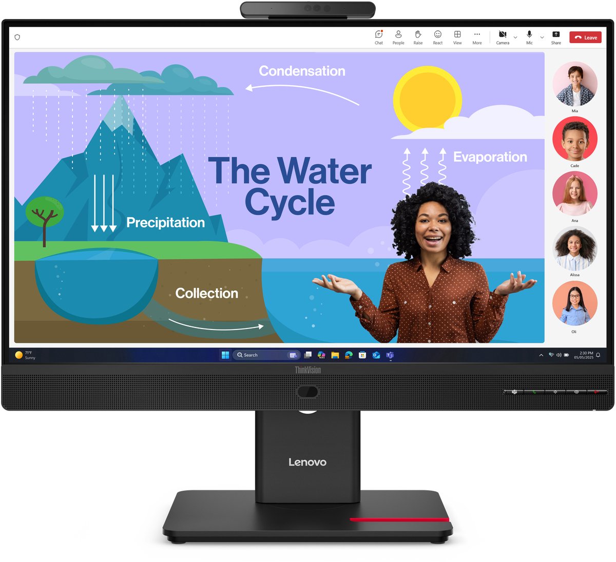Lenovo ThinkVision T24D-4v - 1920x1080 (FHD) - 120Hz - IPS - 100W USB-C