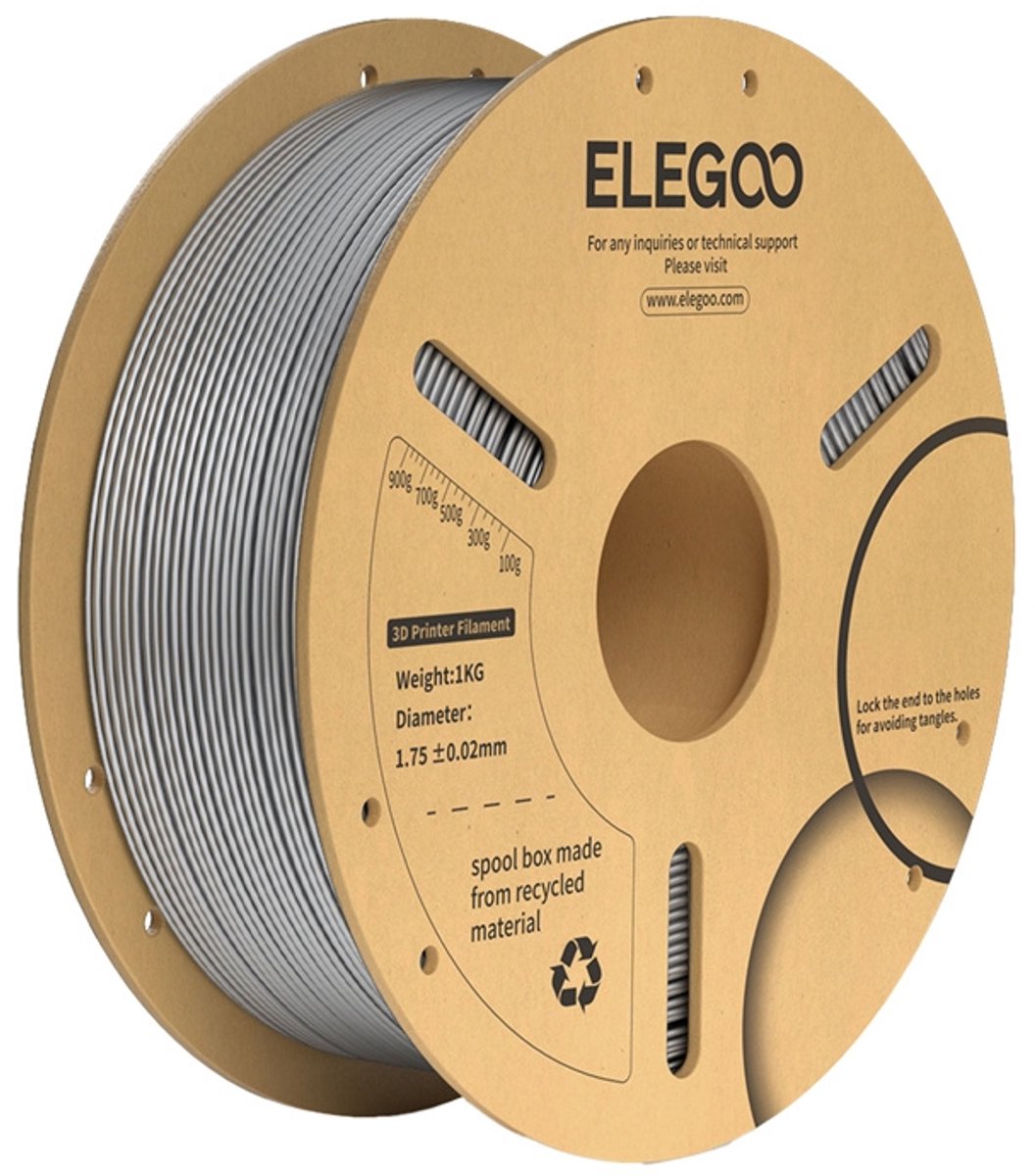 Elegoo PLA+ Filament - Star Gray