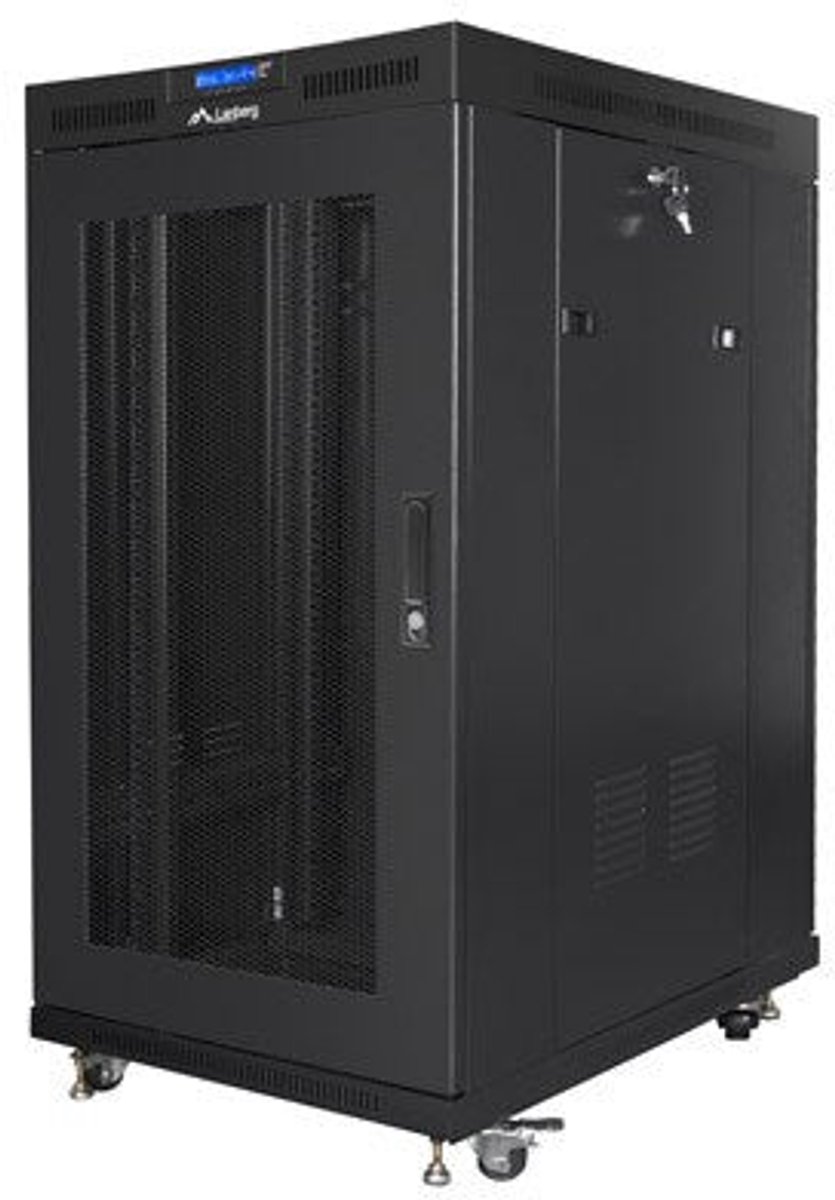 Lanberg FF01-8022-23BL - 22U - Free Standing Rack Cabinet