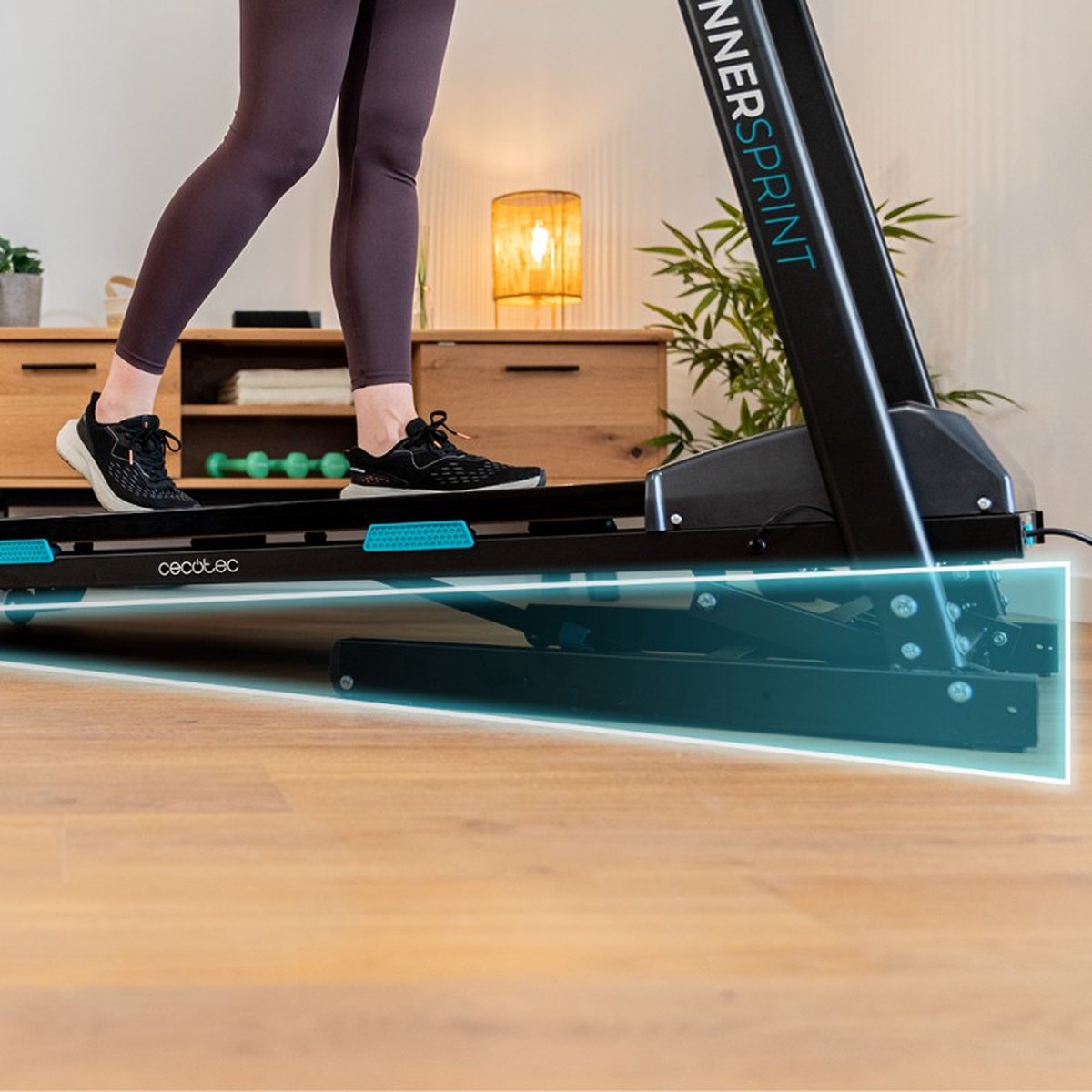 Tapis roulant Cecotec DrumFit WayHome 1600 Runner Sprint