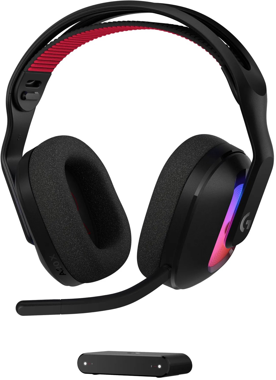 Logitech G Astro A20 X gaming headset med PlaySync Multi Base - Til PC / PlayStation / Xbox - Sort