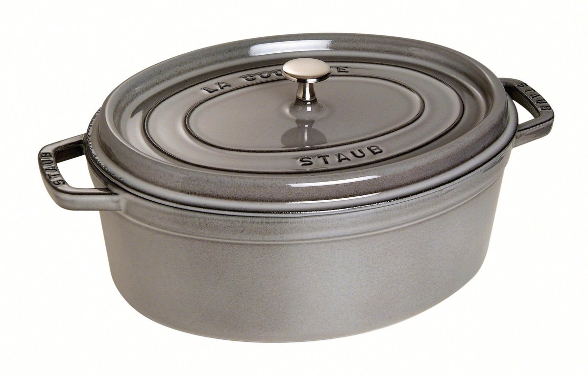Staub Cocotte - 31 cm - 5.5 L Graphite Grey