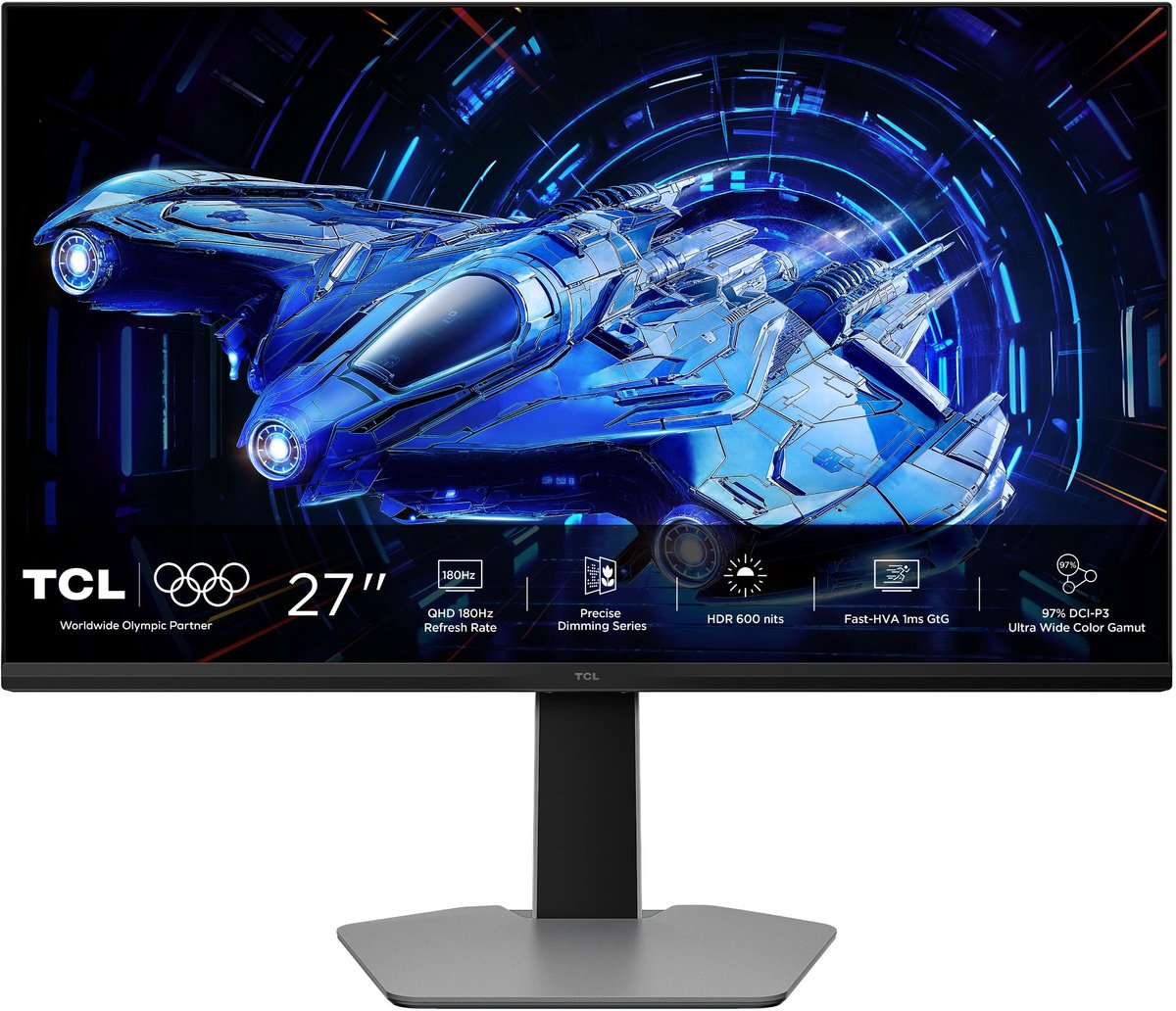 27" TCL 27G64 - G64 Series - QLED monitor - QHD - HDR