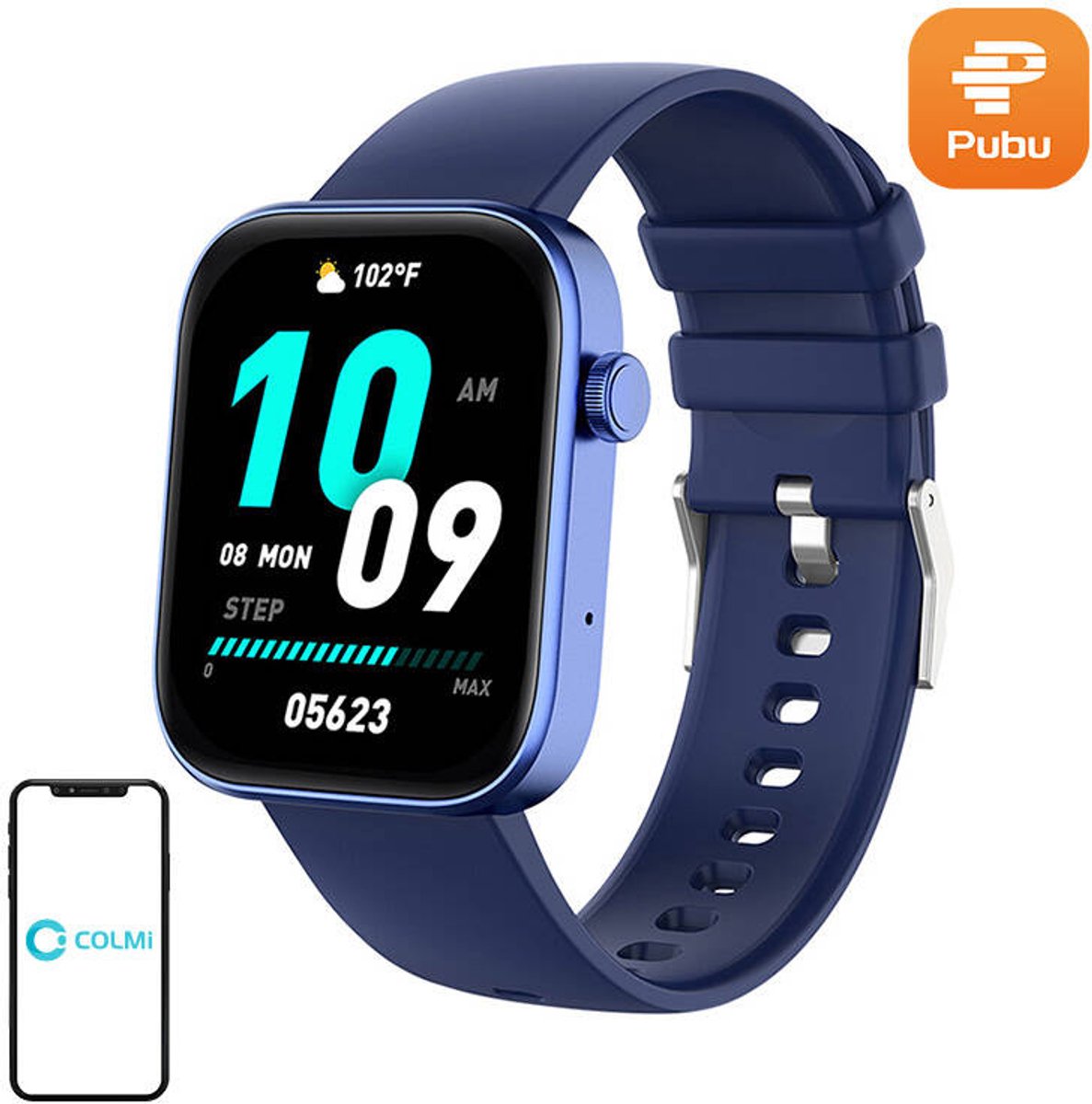 Colmi P71 Smartwatch (Blue)