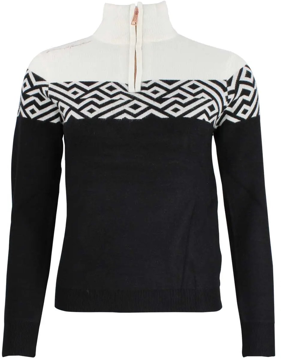 Pullover col roulé 1/2 zip donna Peak Mountain