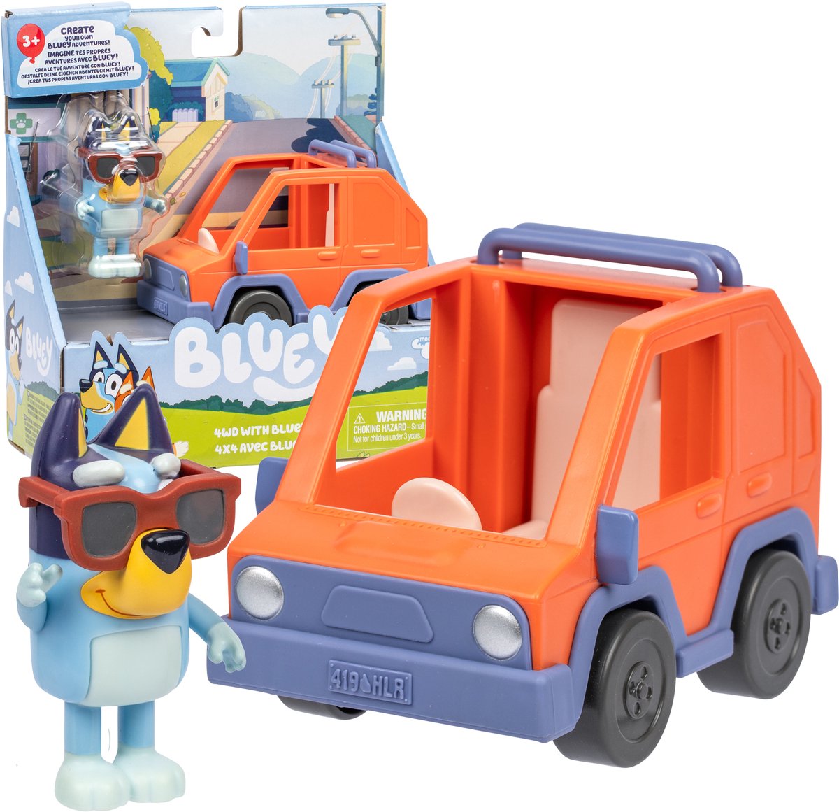 Spectron Bluey Basic Vehicle 4WD & Bluey