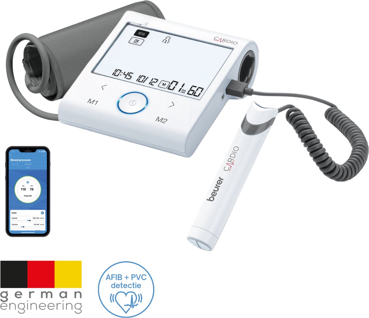 Beurer BM96 Cardio BT blood pressure monitor