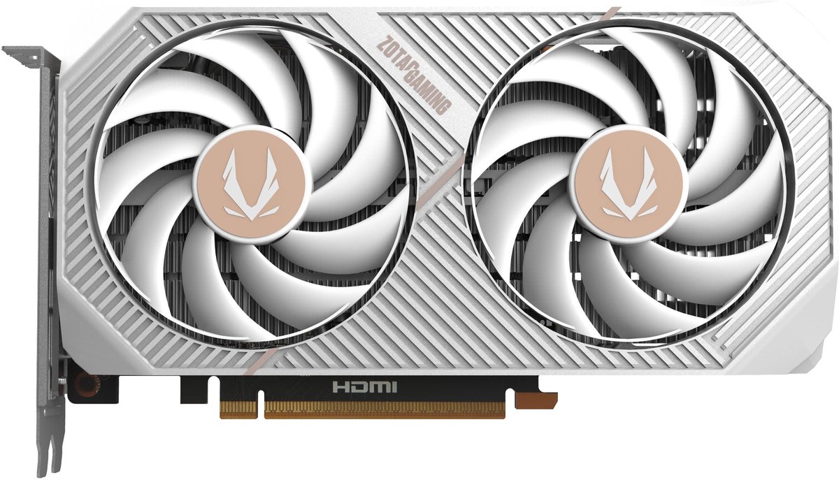 Rtx 5050 8gb zotac twin edge oc gddr6 white