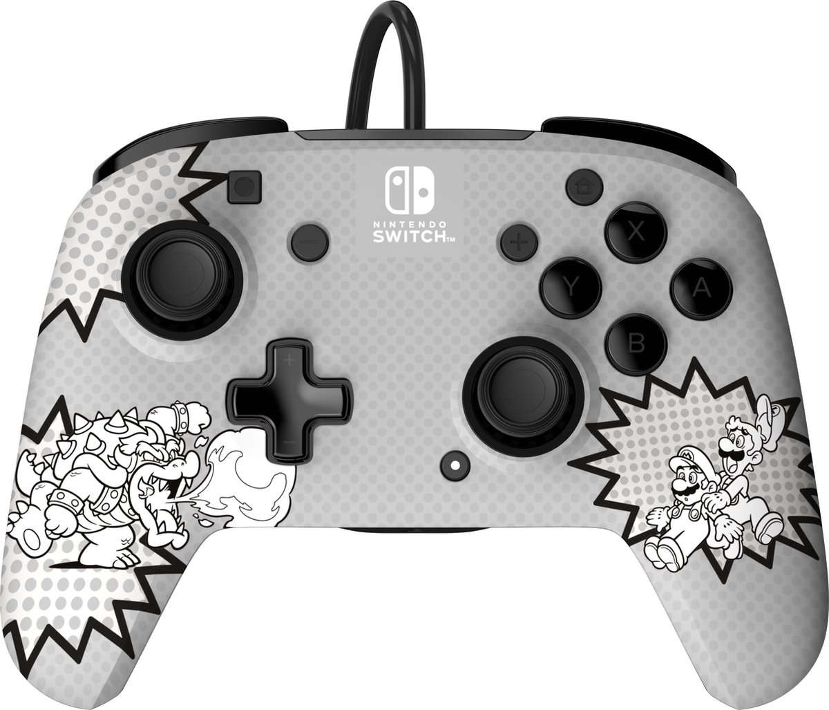 PDP Rematch (Comic Mario) - Wired Controller - Nintendo Switch