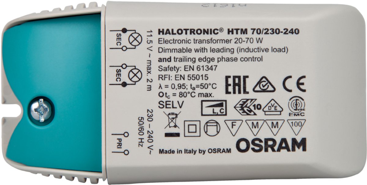 Osram Halotronic Mouse HTM elektronisk transformer 20-70W