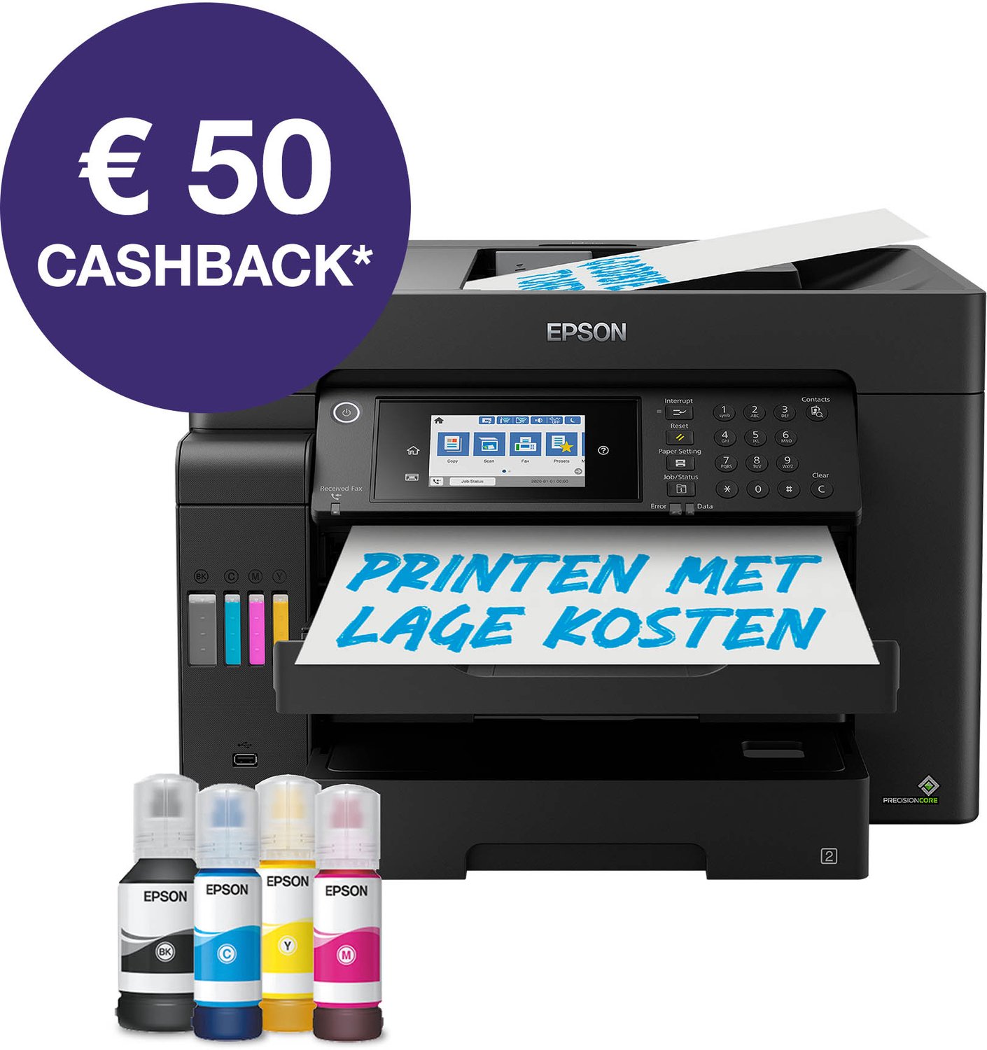 Epson EcoTank ET-16605 Multifunktion - Farve - Blæk