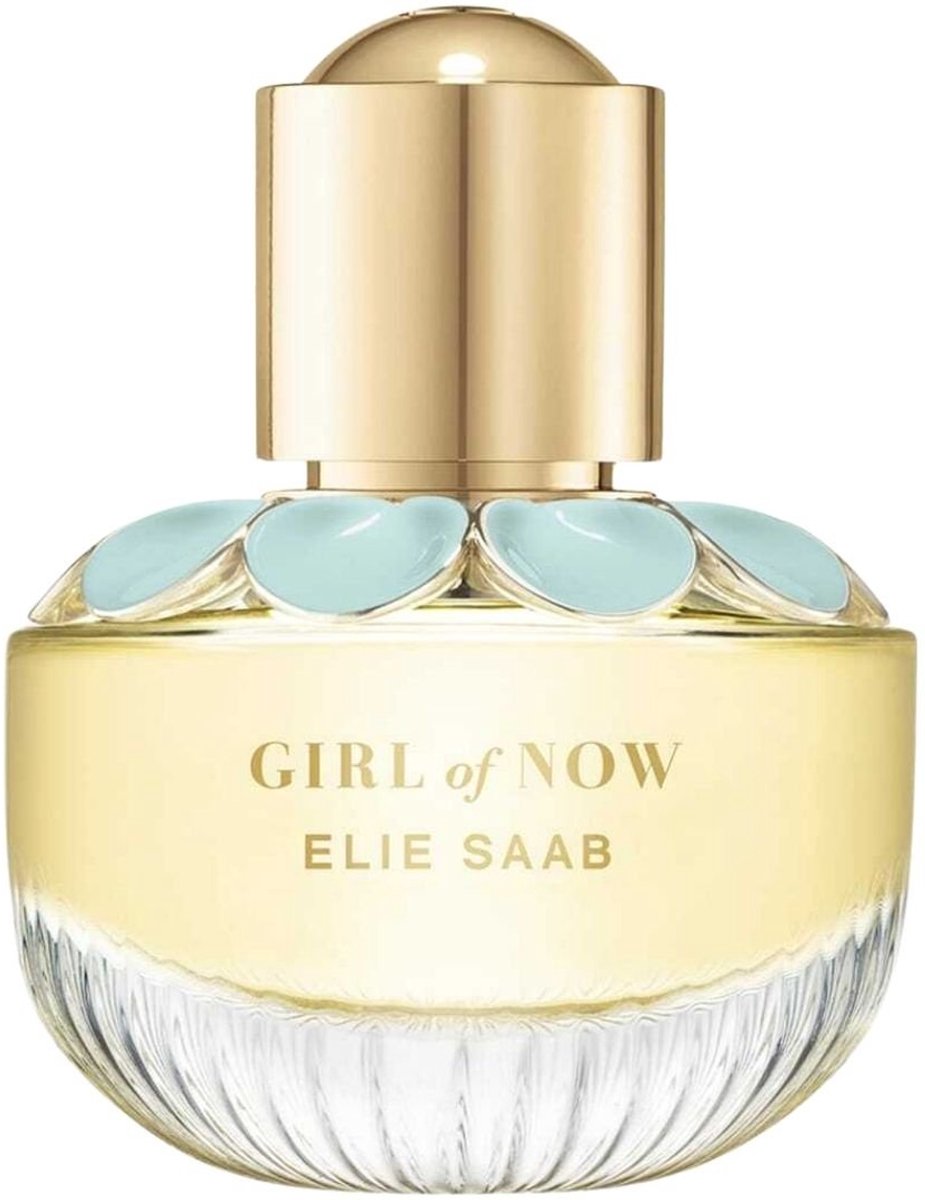 Elie Saab Girl of Now 30 ml - Eau de Parfum de Mujer - Fragancia Floral Gourmand - Adictivas Notas de Almendra, Flor de Azahar y Pachulí - Botella de Cristal Transparente