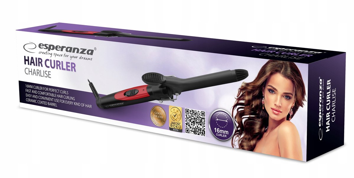 Esperanza Krøllejern Hair Curler 16mm Charlise