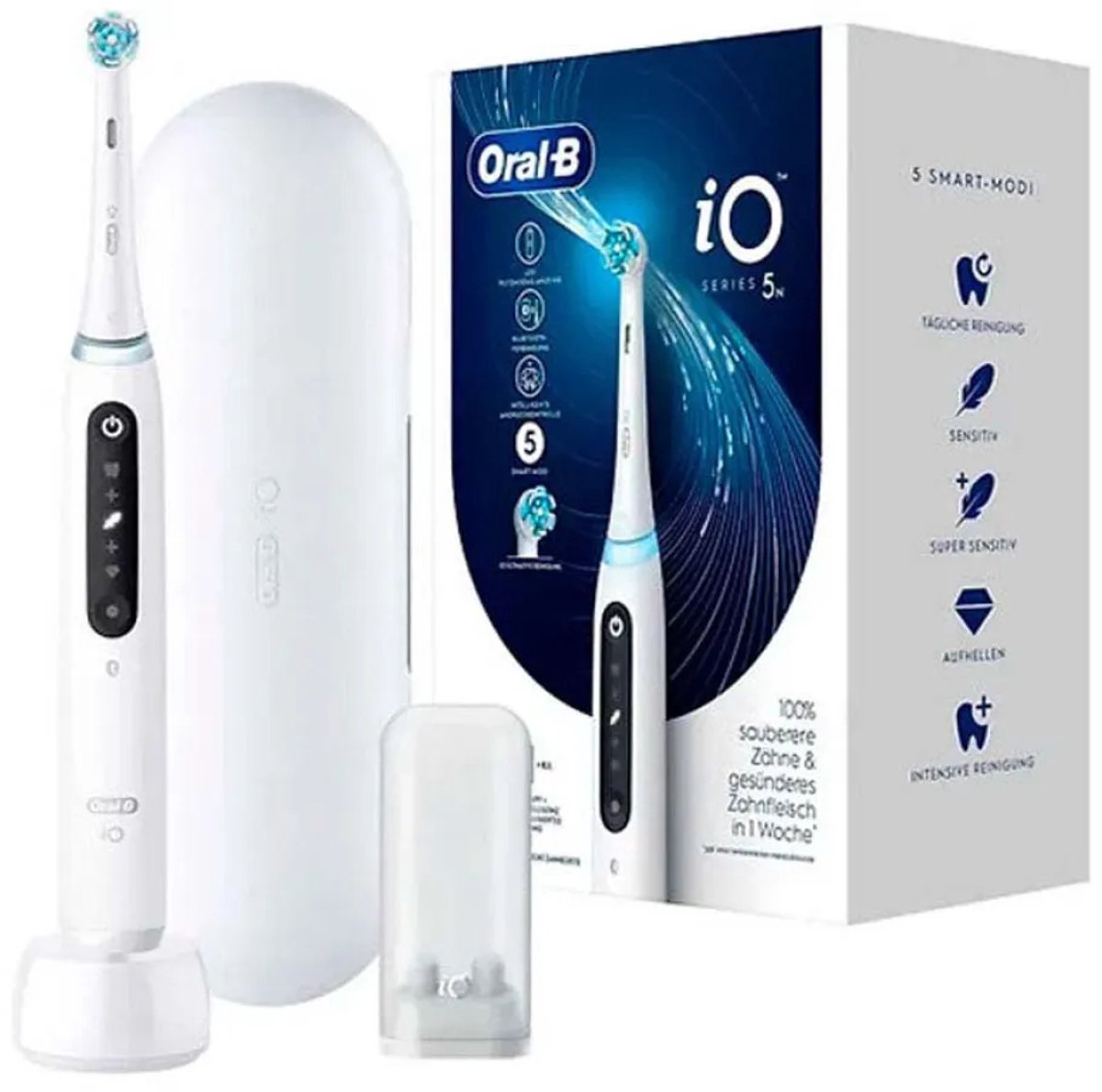 Oral-B iO Series 5 Adulto Cepillo dental oscilante Blanco