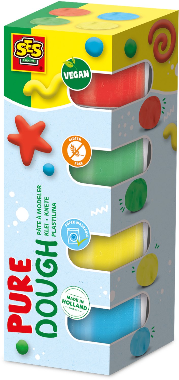 SES Creative Feel Good Clay - Pure (4x90gr)