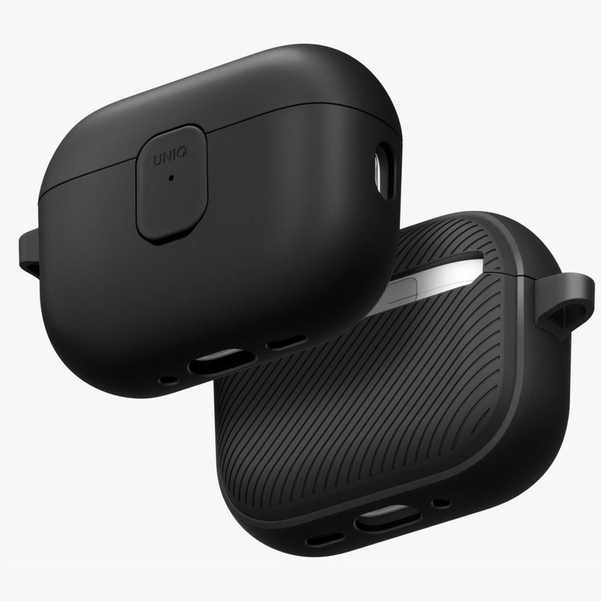 UNIQ Clyde Case for AirPods Pro 3 - Black and Gray
