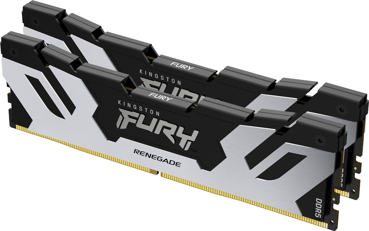 Kingston FURY Renegade DDR5-6400 - 64GB - CL32 - Dual Channel (2 pcs) - Intel XMP - Sort