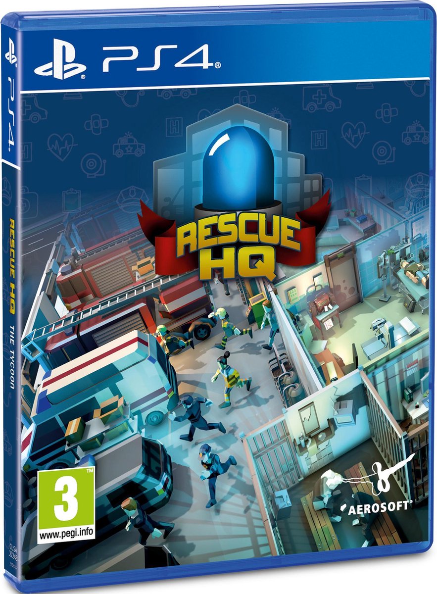 Rescue HQ - Sony PlayStation 4 - Strategi