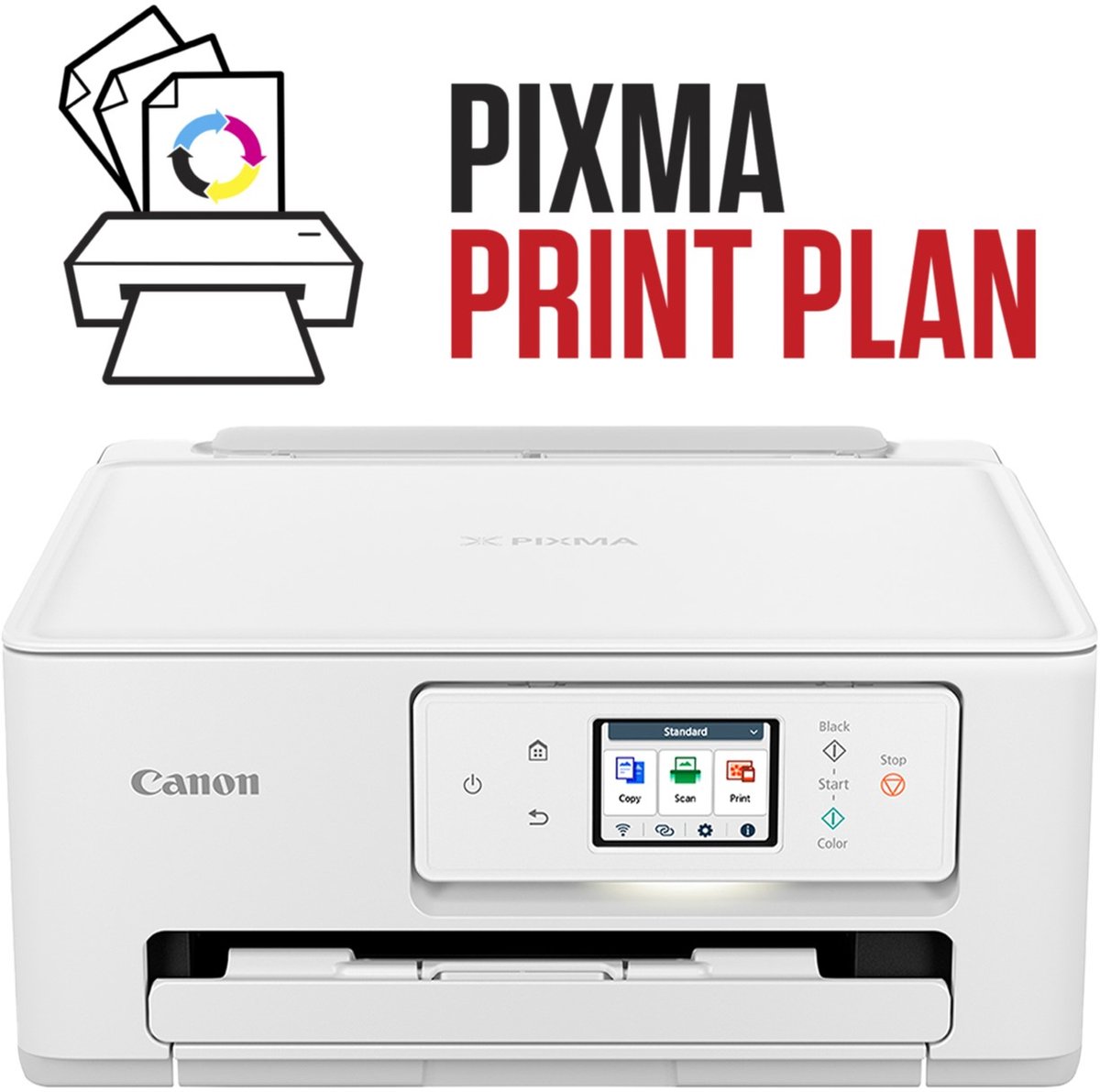 Canon PIXMA TS7650i Multifunktion - Farve - Blæk