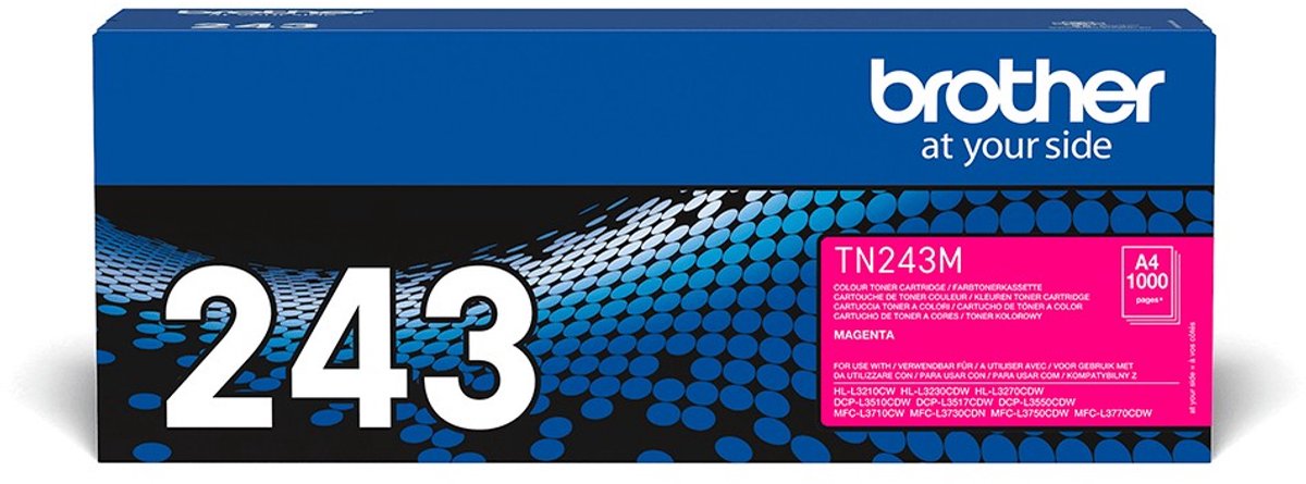 Brother TN243M / TN 243M Magenta Toner
