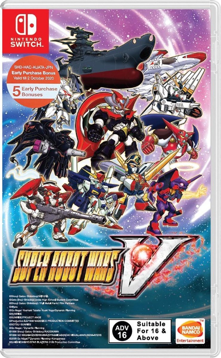 Super Robot Wars V - Nintendo Switch - RPG