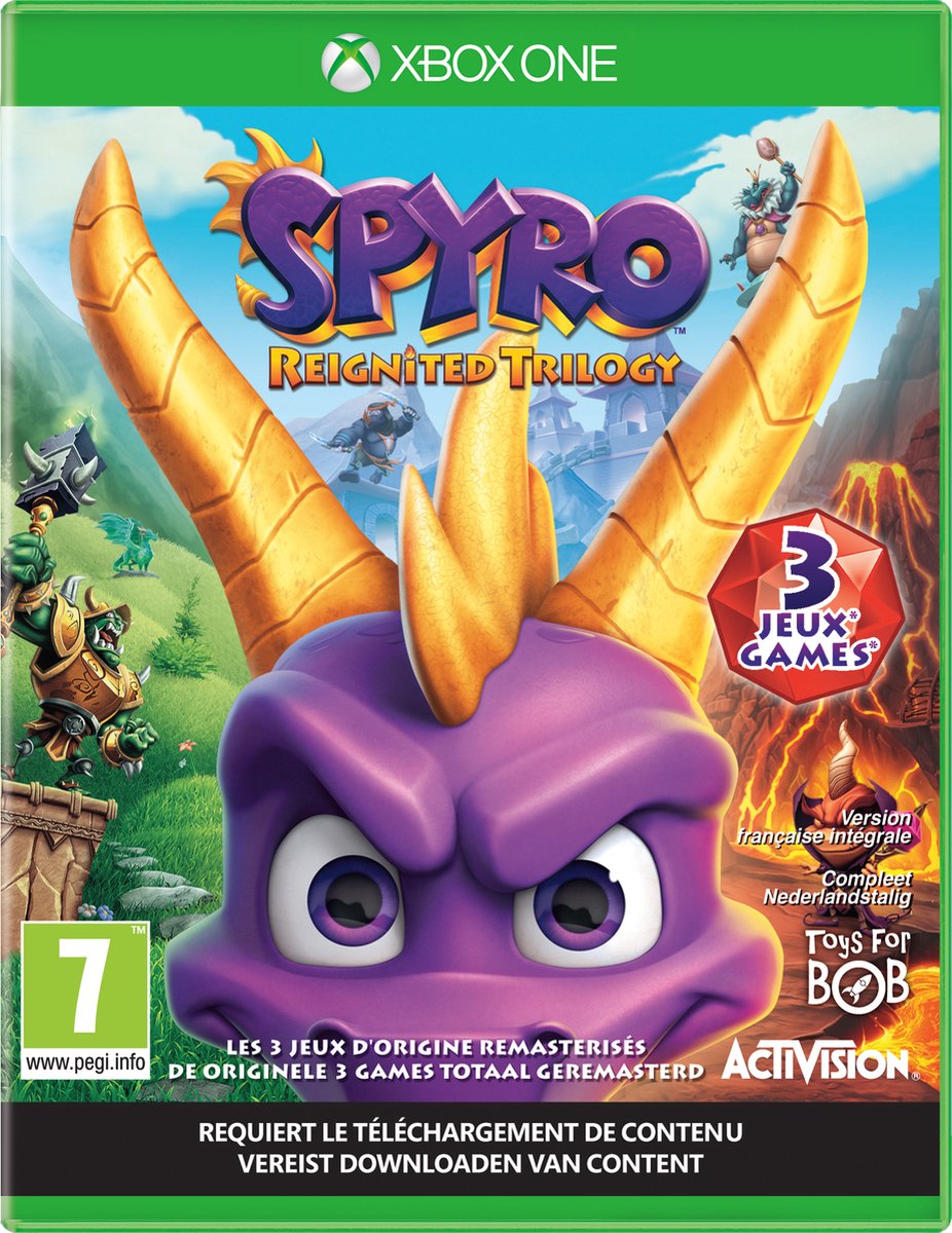 Spyro Reignited Trilogy - Microsoft Xbox One - Action