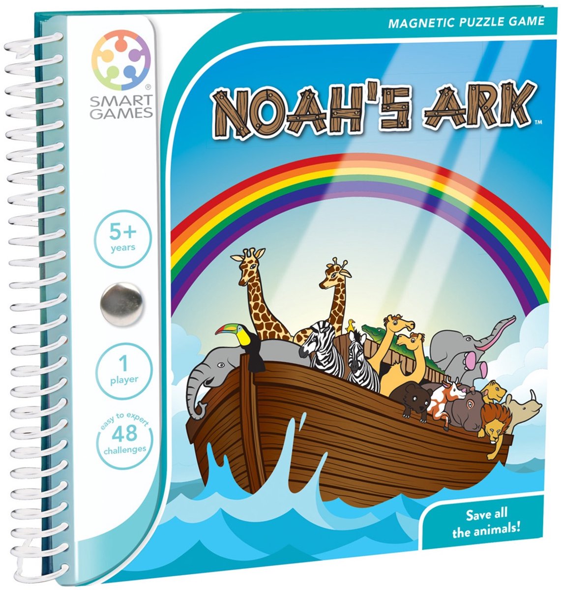 Smart Games Magnetic Travel - Noahs Ark (Nordic)