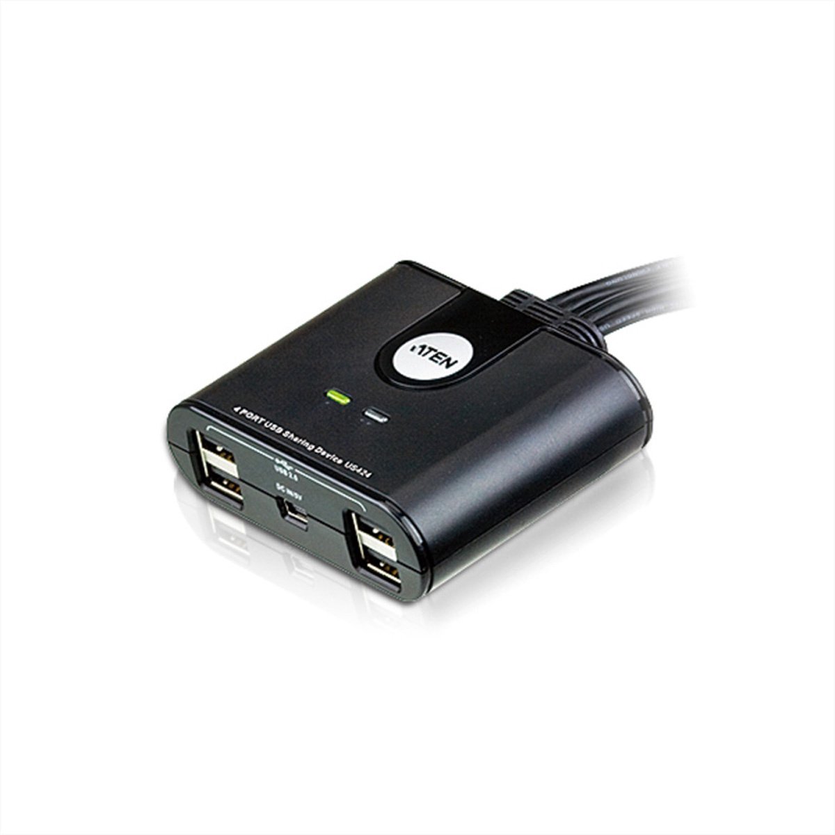 ATEN 4-Port USB 2.0 Peripheral Sharing Device USB hub