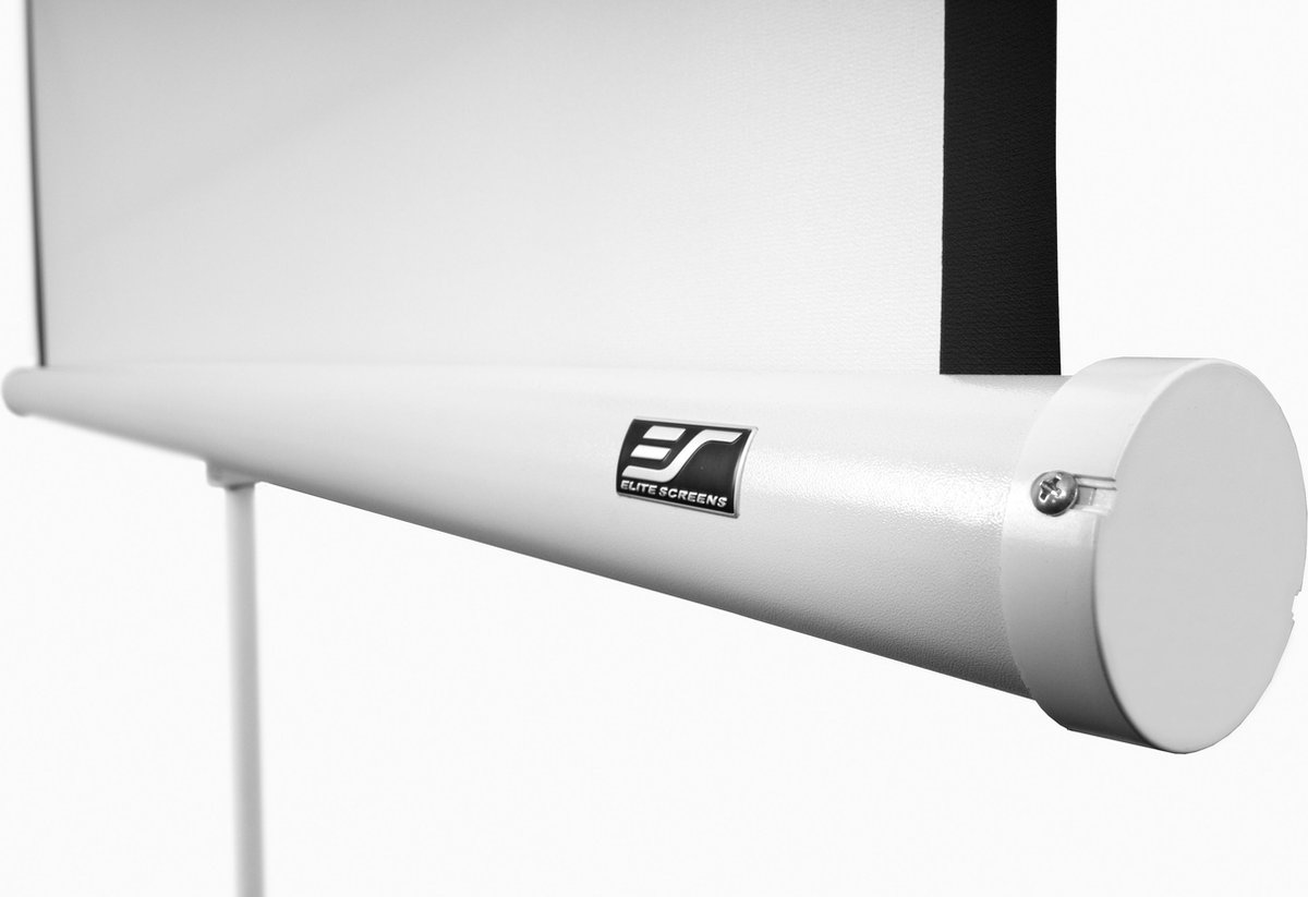 Elite Screens Tripod T85NWS - 85" - Matte White - 1:1 - Standard-Throw