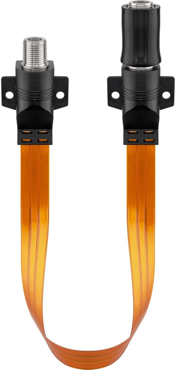 Pro Waterproof SAT window feed-through extremely flat (0.3 mm)