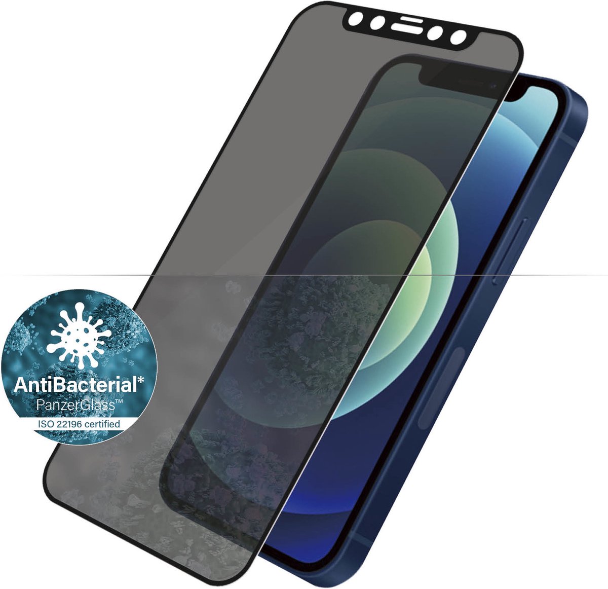 PanzerGlass Privacy Screen Protector Apple iPhone 12 Mini | Edge-to-Edge