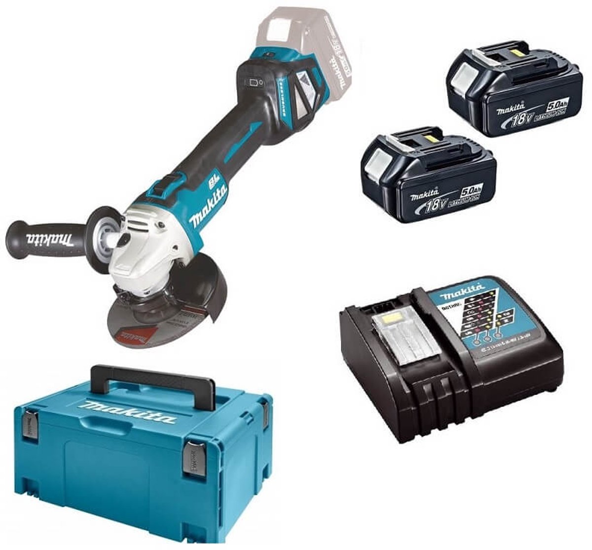Makita DGA511RTJ - angle grinder