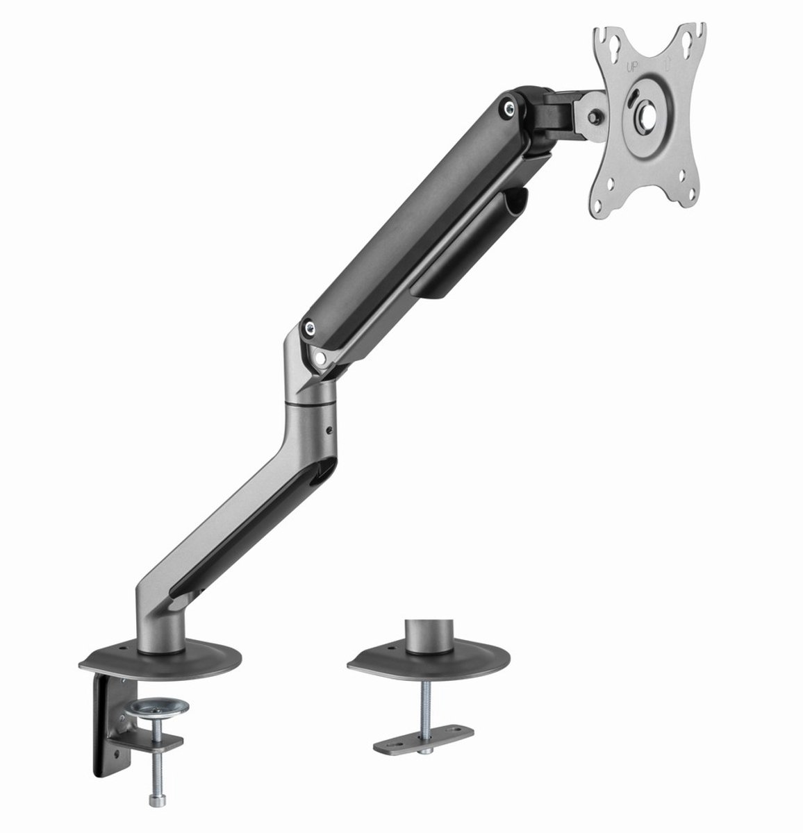 Gembird Monitor Arm - Adjustable arm 1-display 17"-32" Space Grey