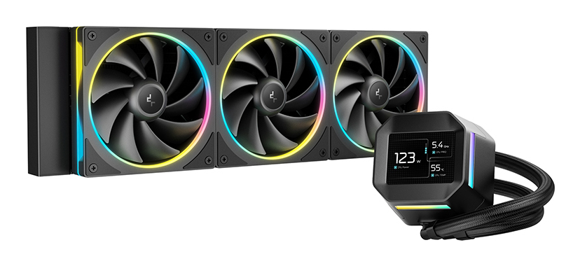 DeepCool LM360 Procesador Kit de refrigeración líquida 12 cm Negro 1 pieza(s)