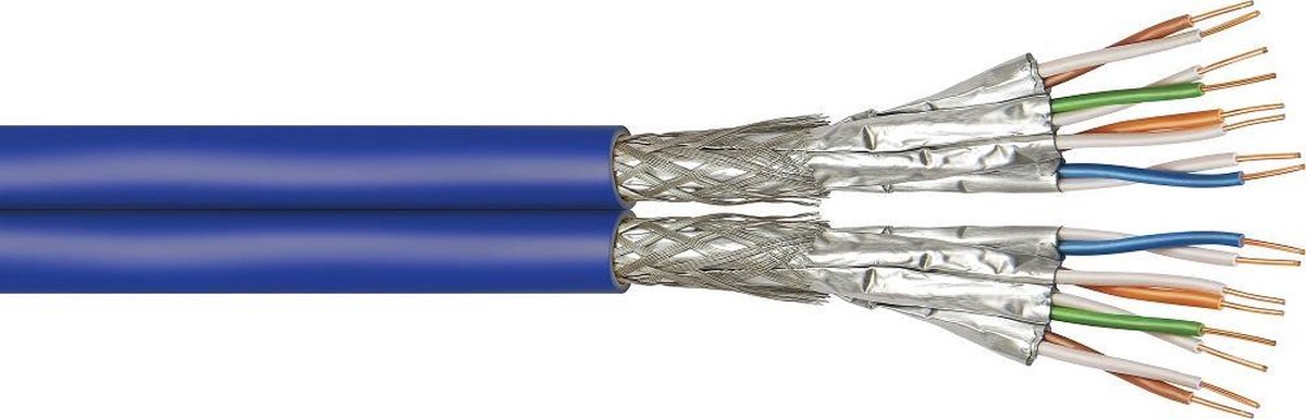 Pro LAN S/FTP CAT 7A Duplex - Blå - 500m