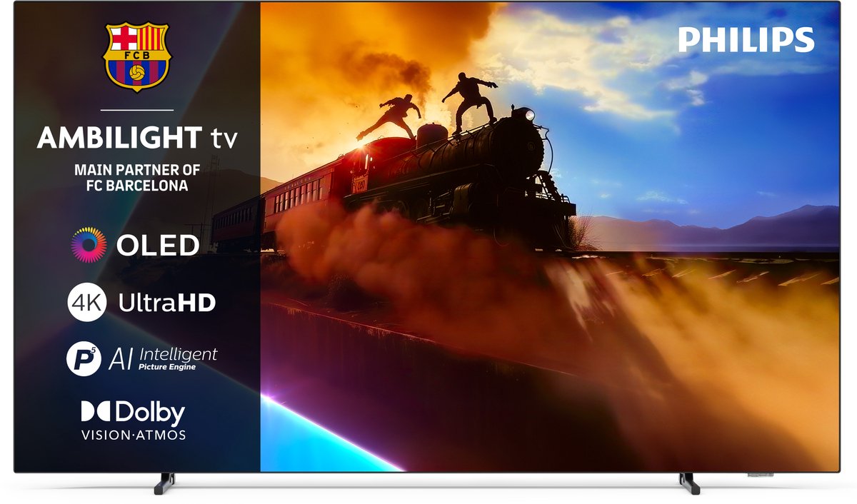 Philips 77" Fladskærms TV OLED 4K 77OLED760 Ambilight