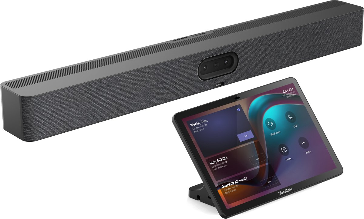 Yealink A50-031 | MeetingBar for medium to large rooms | Videobar | Incl. CTP25