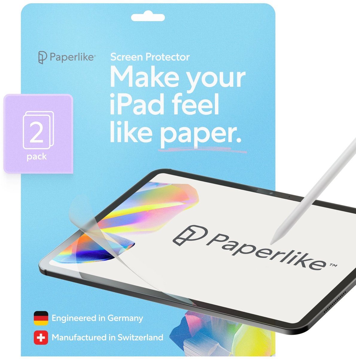 Paperlike Screen Protector 3 - iPad Mini 8.3" (2021 & 2024) 2-pack