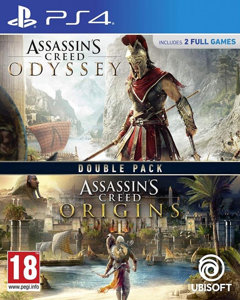 Assassin's Creed Odyssey + Origins (Double Pack) - Sony PlayStation 4 - Action/Adventure
