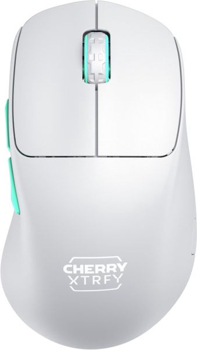 Cherry Xtrfy M64 - Mus - Optisk - 5 knapper - Hvid