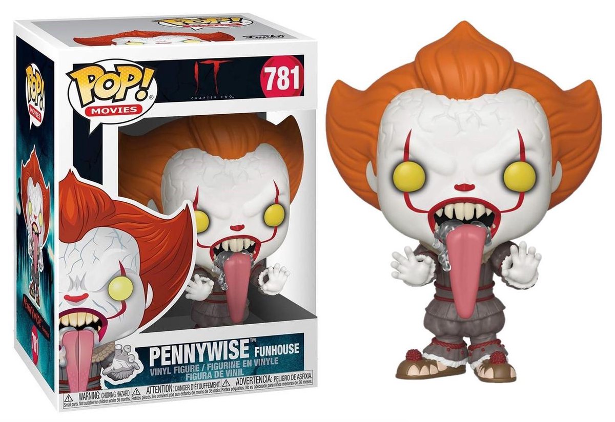 Funko! - Funko POP VINYL IT: Chapter 2- Pennywise m/tunge