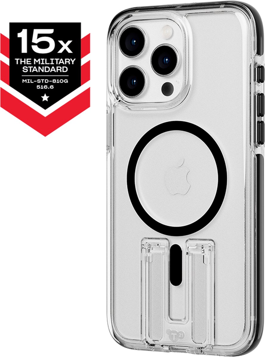 Tech21 Evo Kick MagSafe iPhone 15 Pro Max Clear Sort