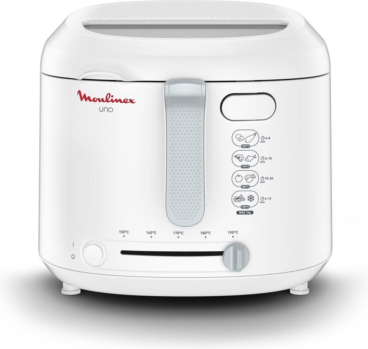 Moulinex AF2031 Sencillo Independiente 1600 W Freidora Blanco