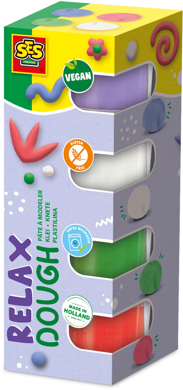 SES Creative Feel Good Clay - Relax (4x90gr)