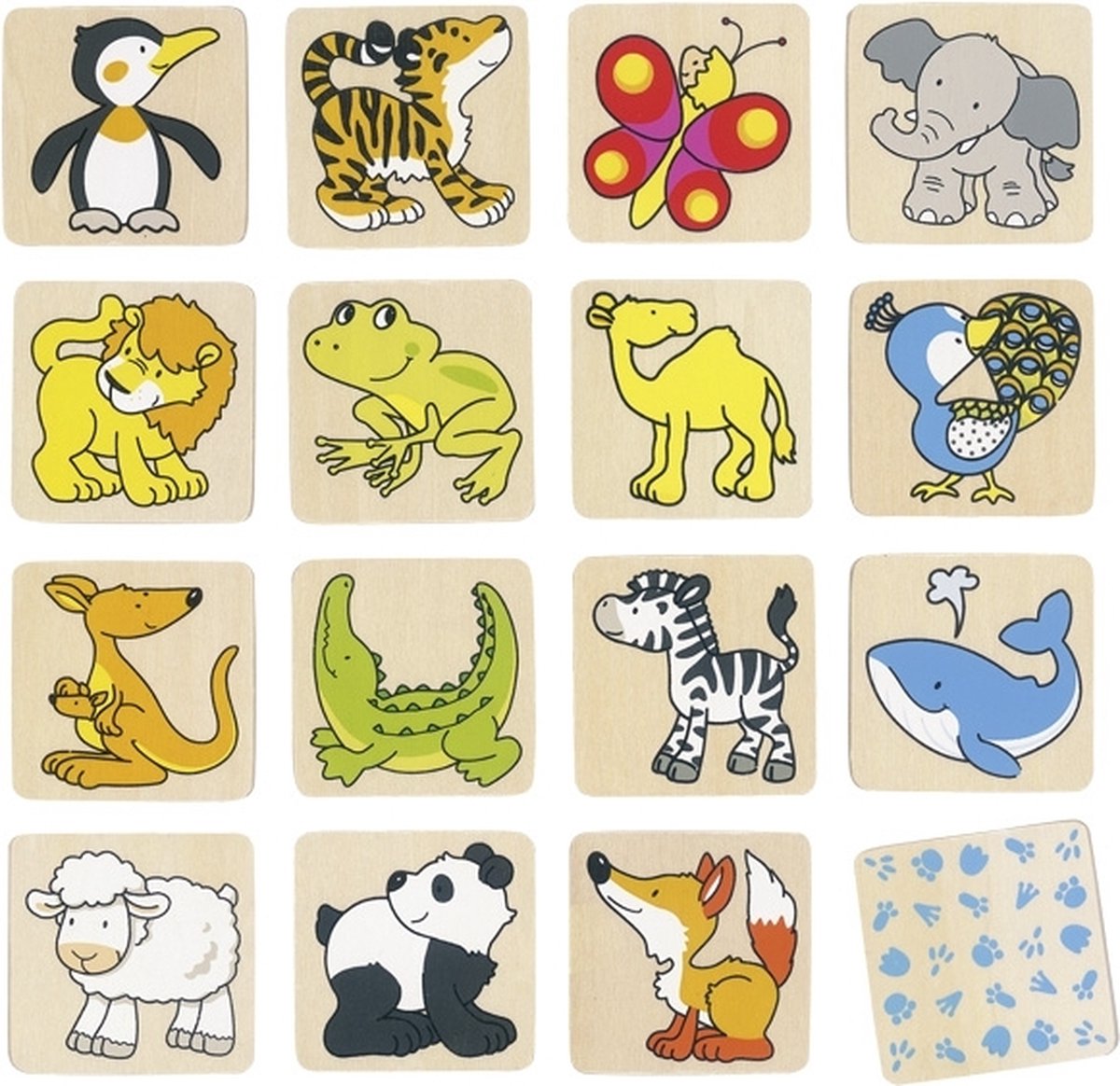 Goki Wooden Memo Animals