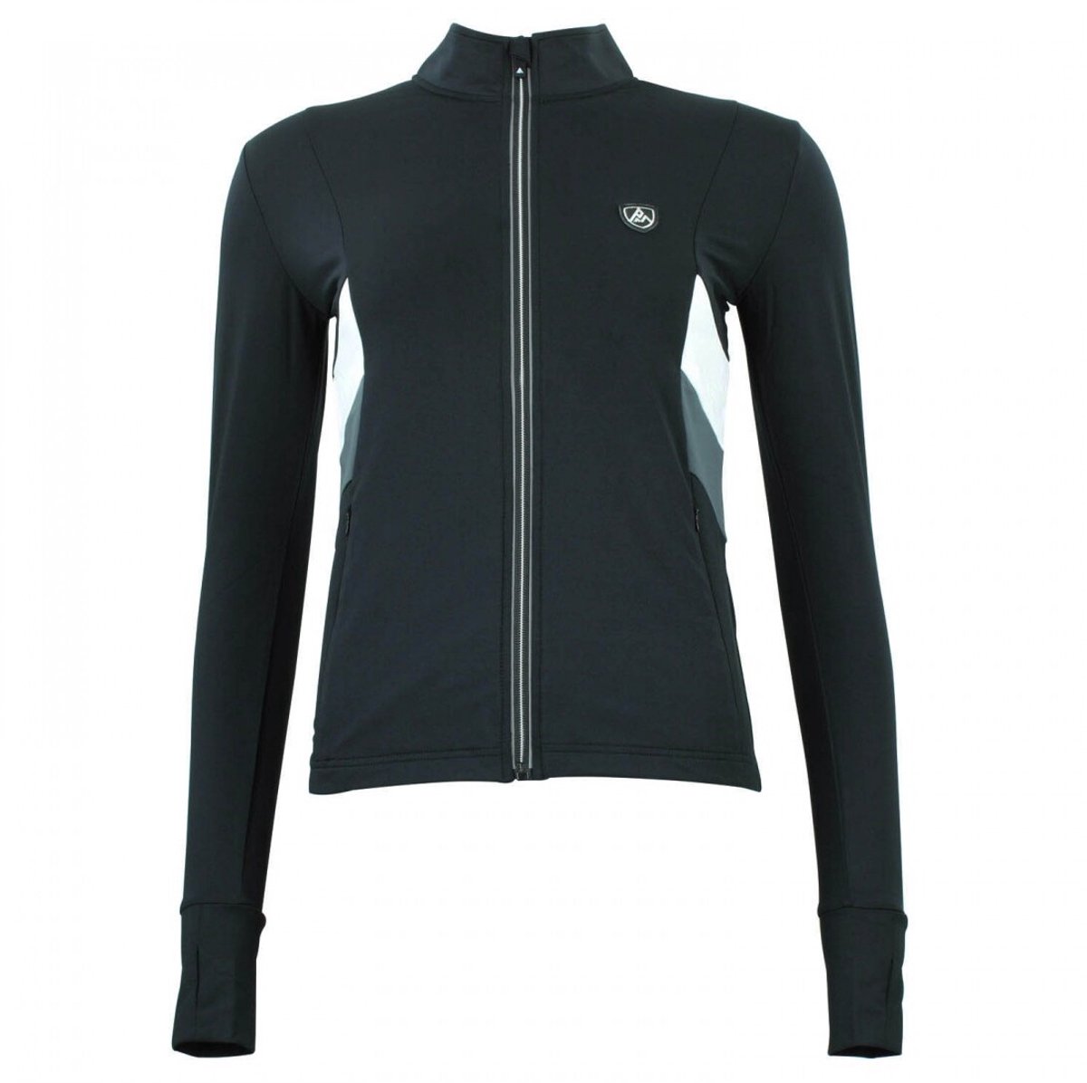 Maglietta donna con zip integrale 1st skin Peak Mountain