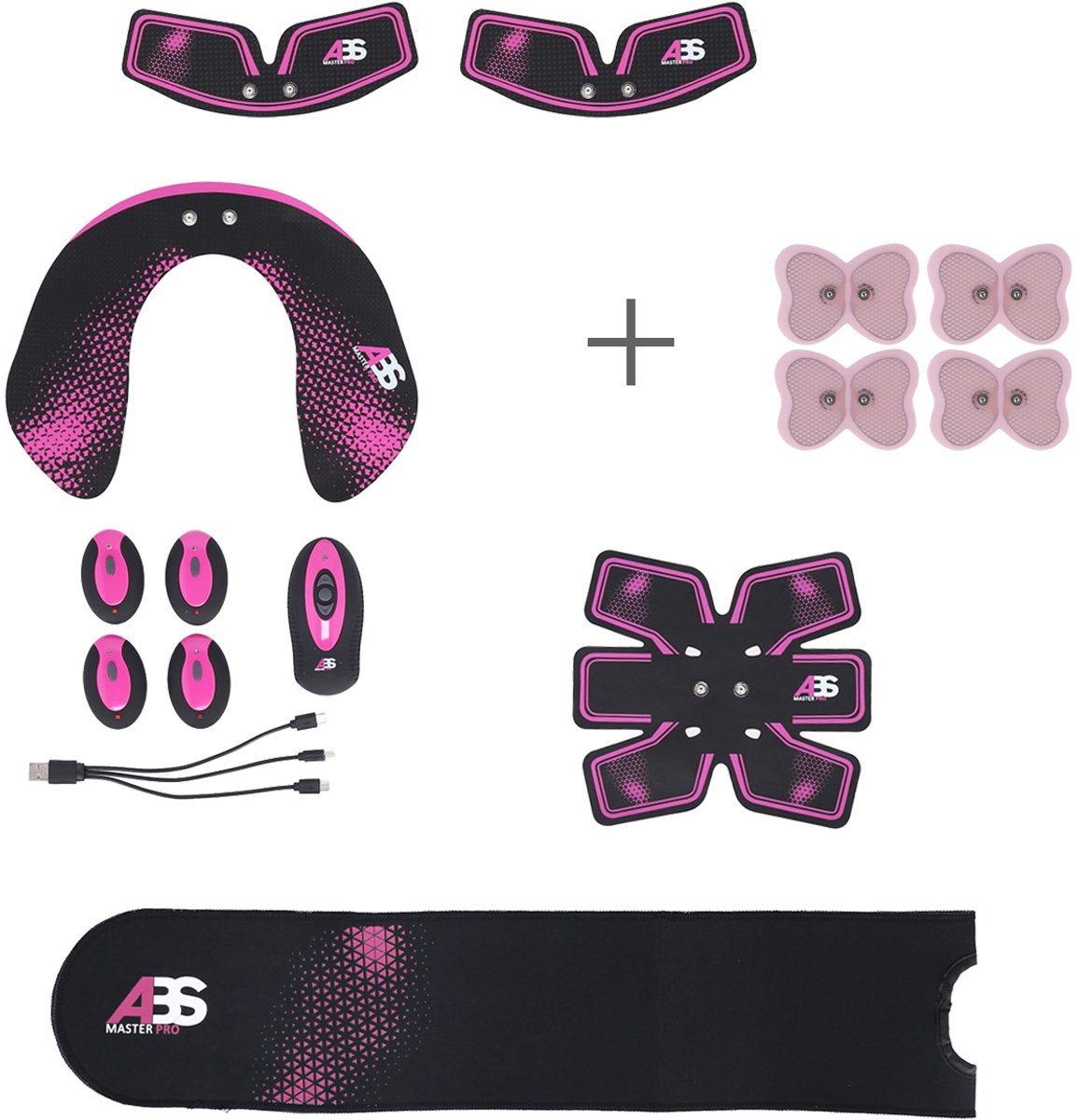 Elettrostimolatore HMS Abs Master Pro Multi Set