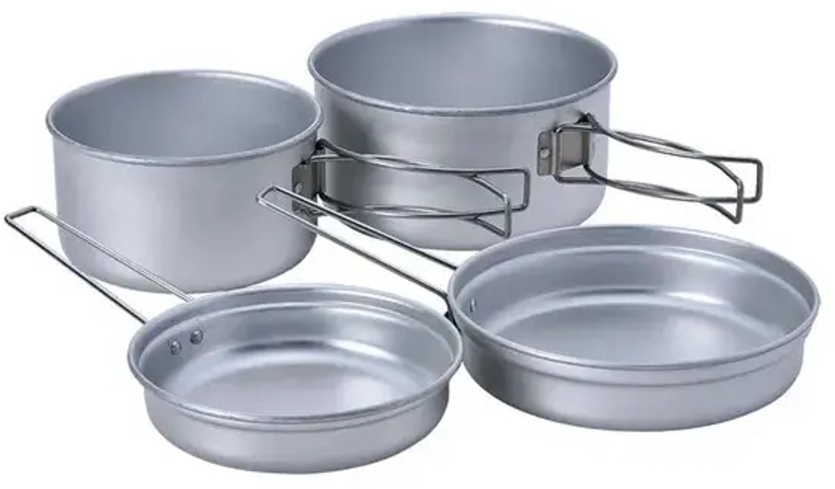 Set di cucina multiuso in alluminio Snow Peak Compact
