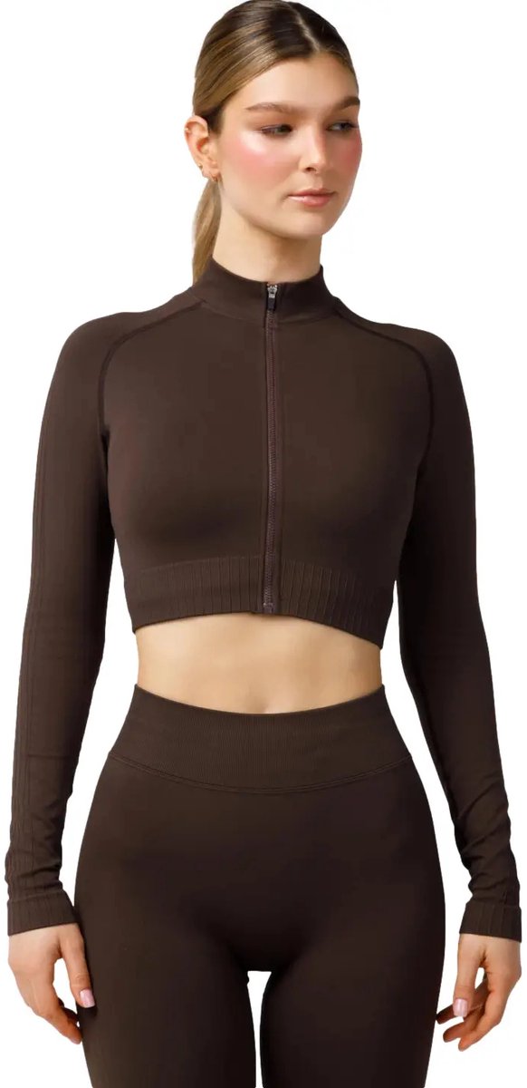 Top a maniche lunghe senza cuciture donna Carpatree Elite