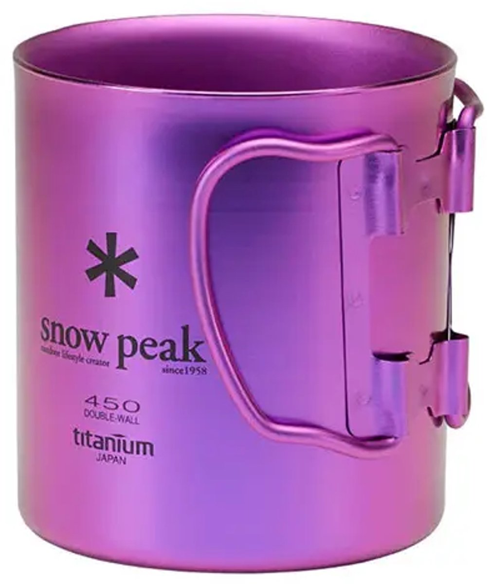 Mug in titan a doppia parete Snow Peak 450